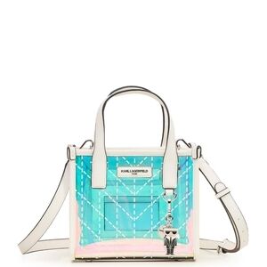 NWT NOUVEAU SMALL IRIDESCENT TOTE